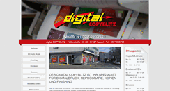 Desktop Screenshot of copyblitz.de